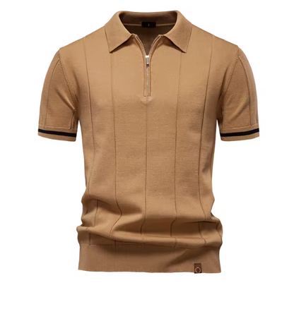 Edge Zip Polo