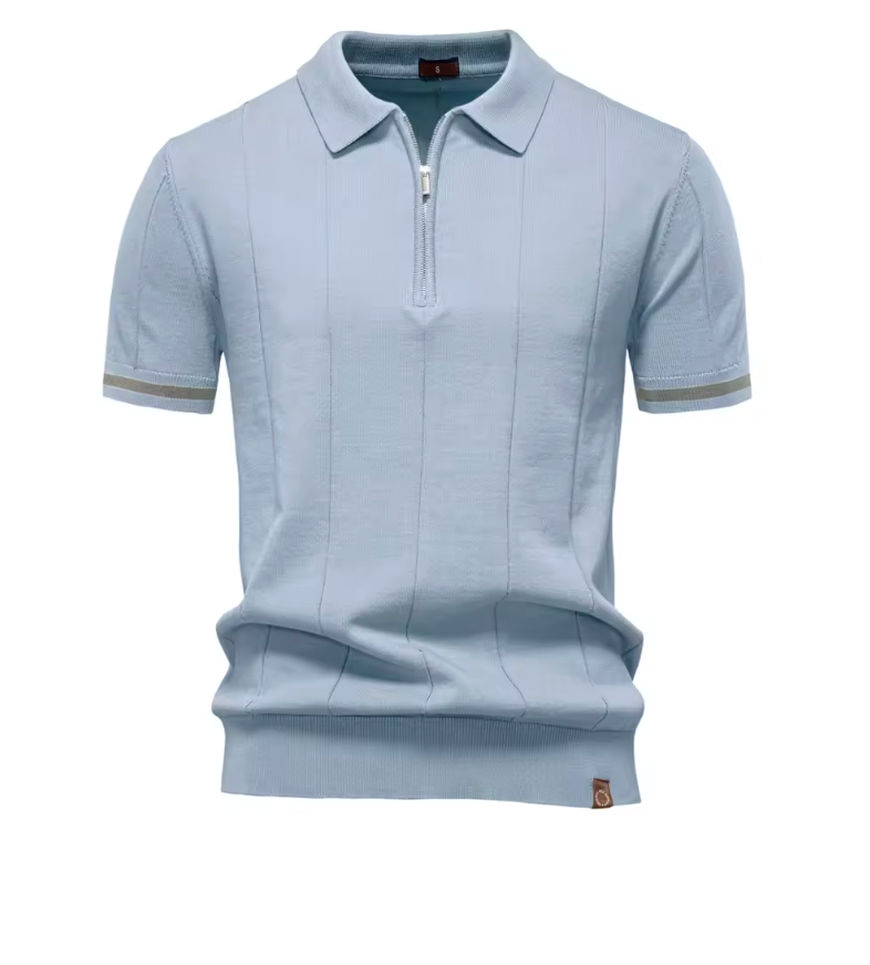 Edge Zip Polo