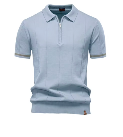 Edge Zip Polo