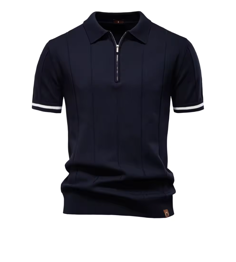 Edge Zip Polo