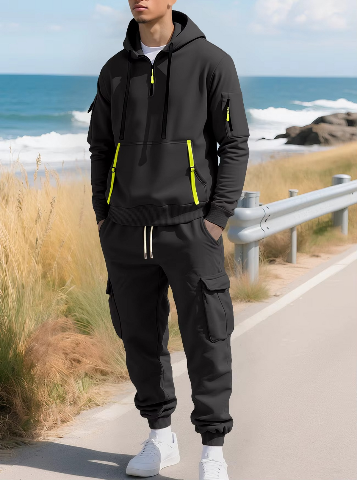Utility Cargo Tracksuit Set
