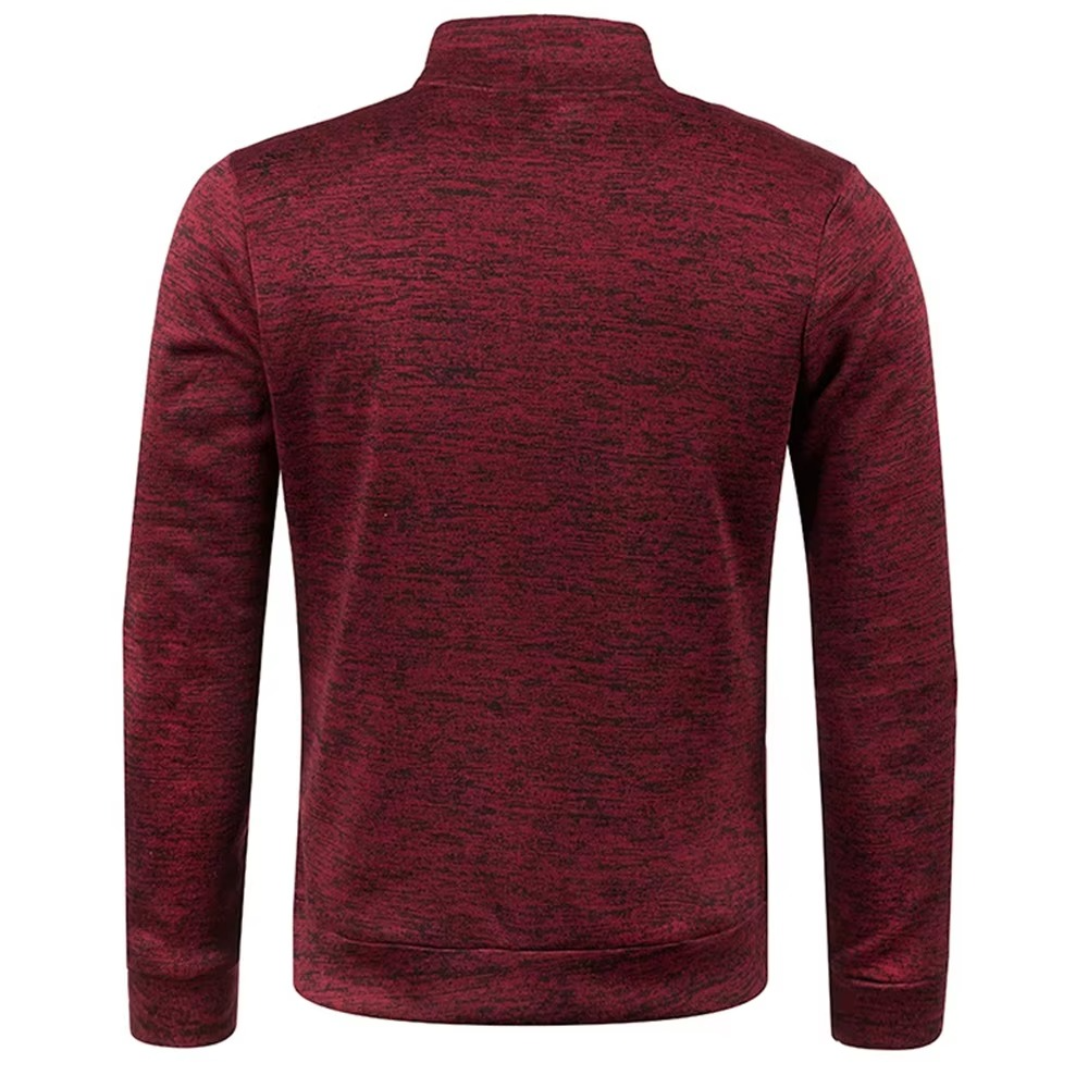 Textured Quarter-Zip Pullover
