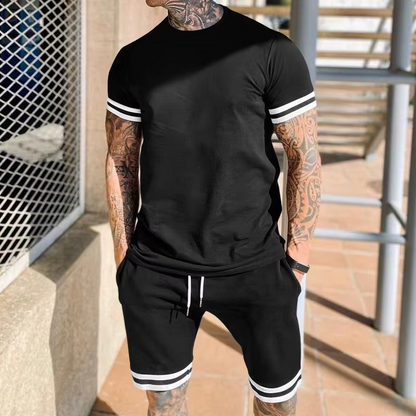 Men's Active Stripe Set