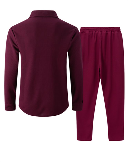 Textured Two-Piece Set