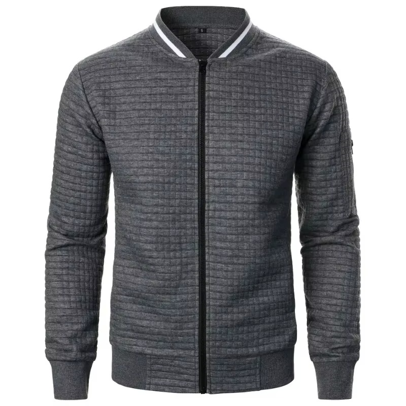 Men's Premium Textured Bomber Jacket
