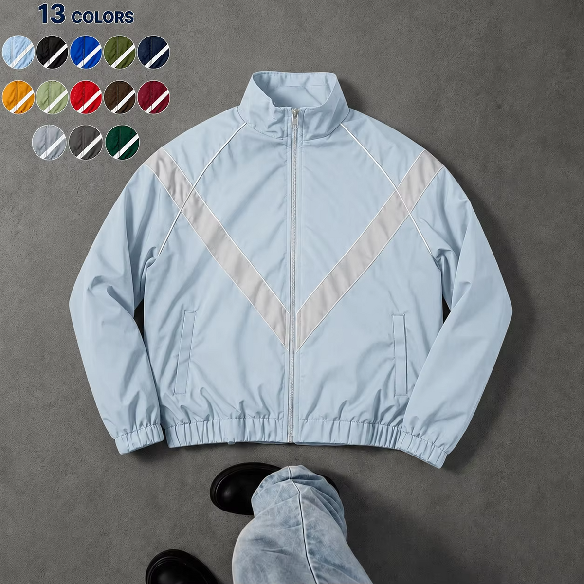 Men's Retro V-Stripe Jacket