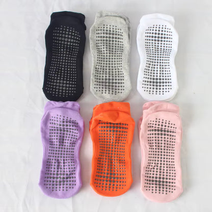 SilkStep™ No-Slip Invisible Socks – 6 Pcs