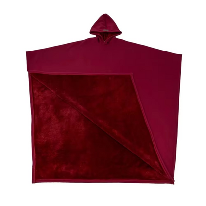 Cozy Hooded Blanket Cape
