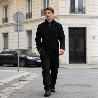 Soft Quarter-Zip Pullover