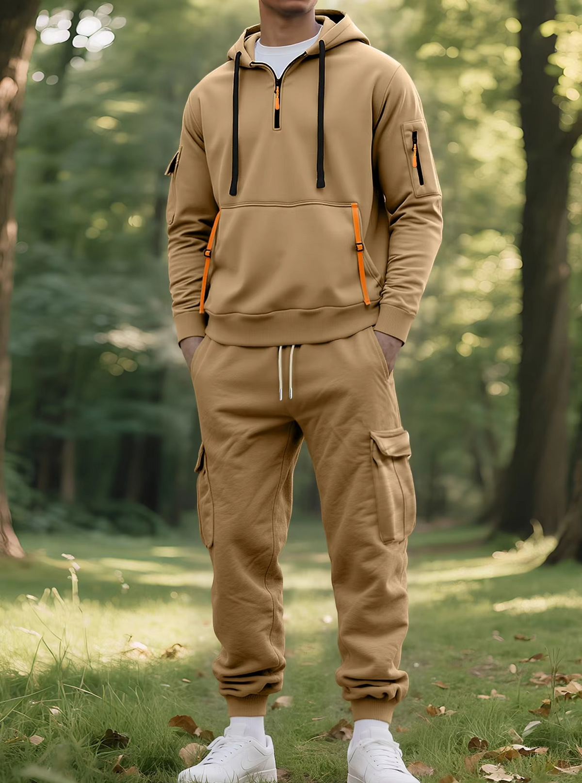 Utility Cargo Tracksuit Set