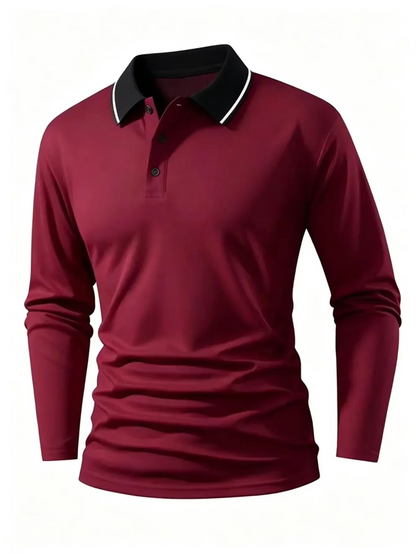 Men's Executive Long Sleeve Polo