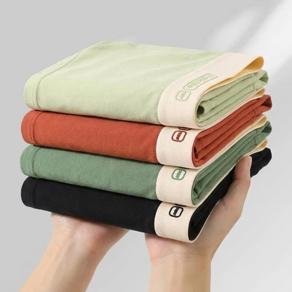 4 PCS HelloMe Pure Cotton Men Underwear