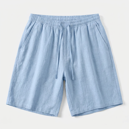 Linen Drawstring Shorts