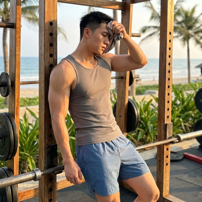 Ribbed Performance Tank