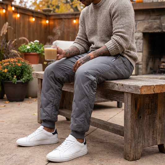 Winter Fleece-Lined Thermal Pants