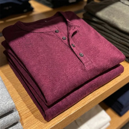 The Everyday Henley - 100% Cotton