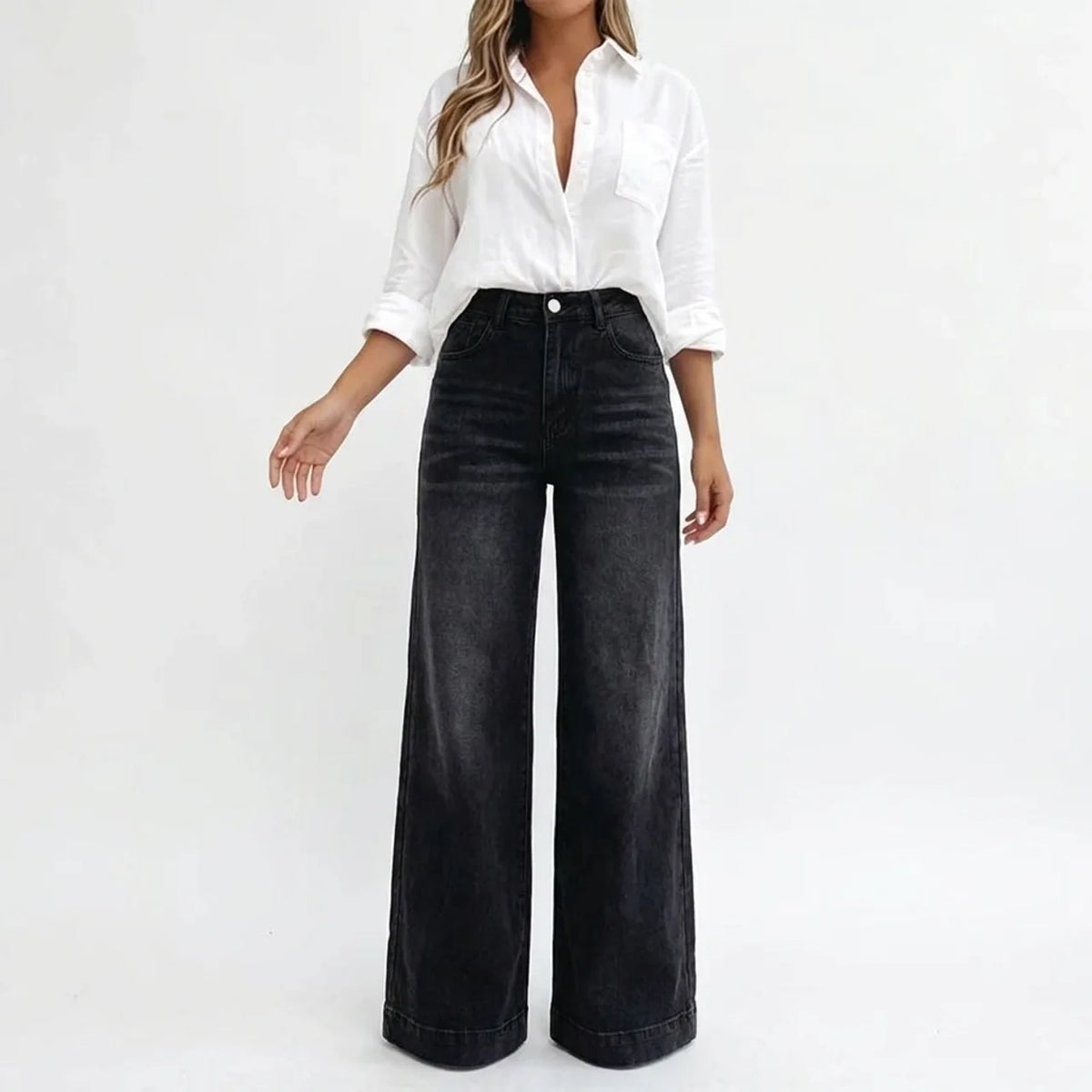 Vintage Wide-Leg Jeans