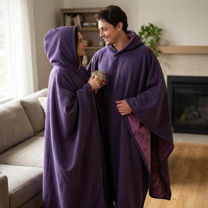 Cozy Hooded Blanket Cape