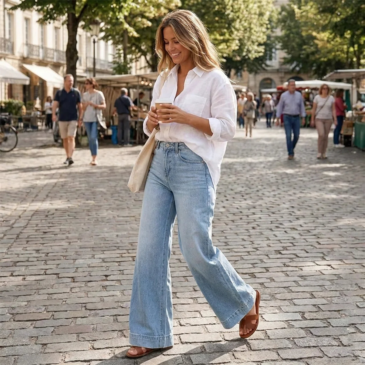 Vintage Wide-Leg Jeans