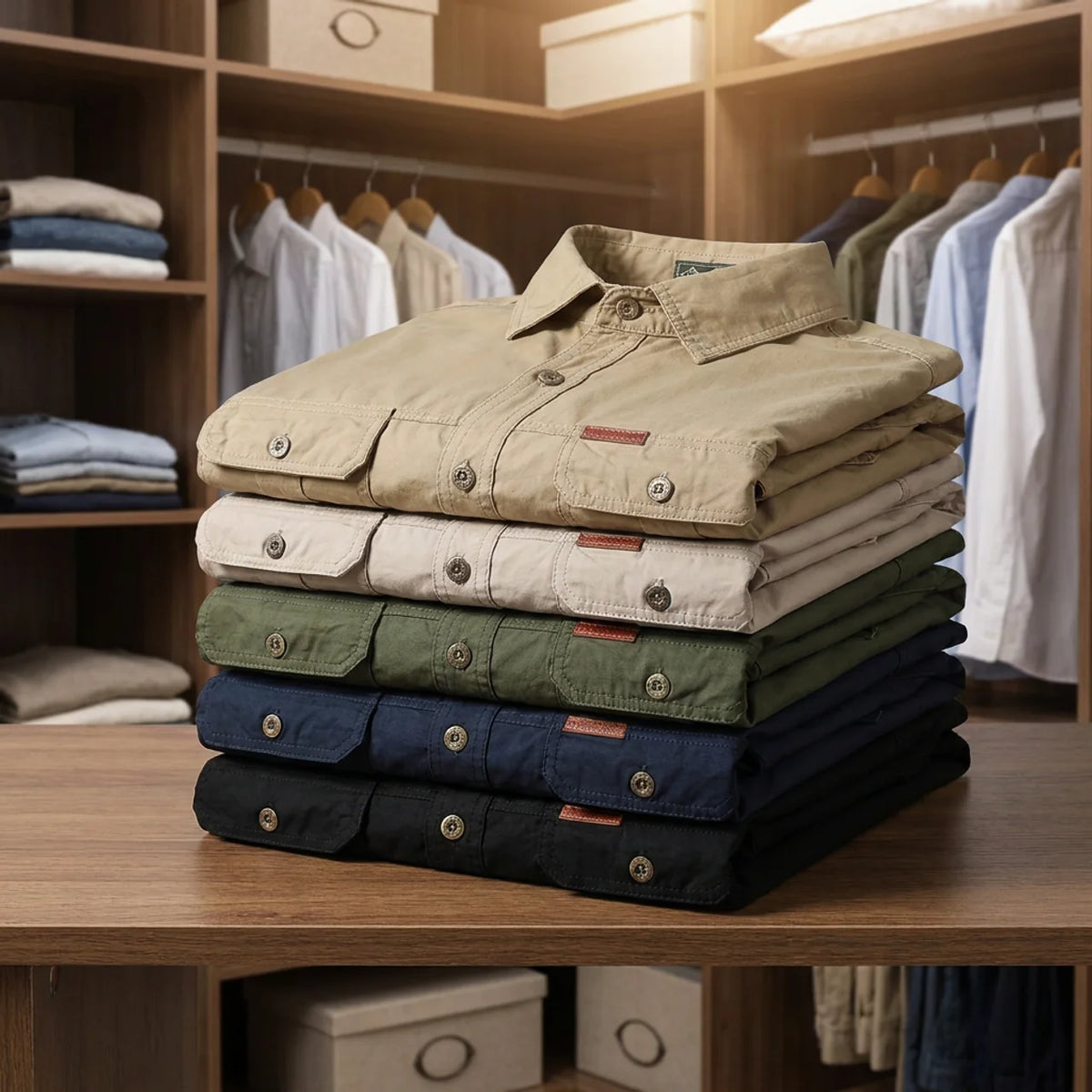 Men's Heritage Cotton Utility Shirt
