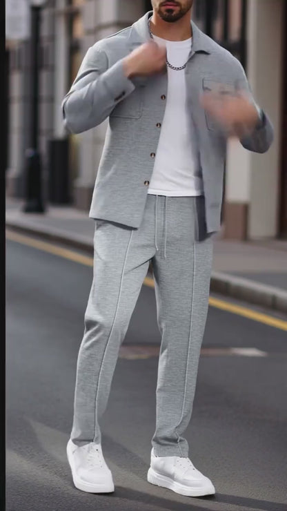 Textured Two-Piece Set