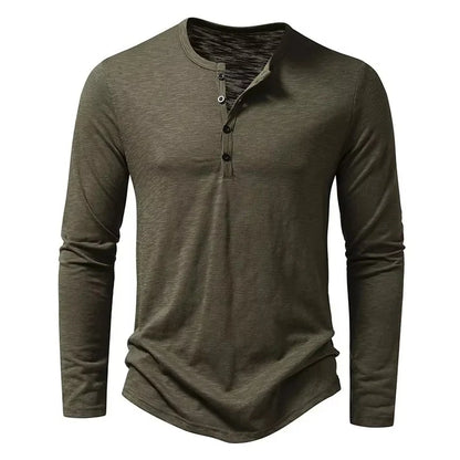 The Everyday Henley - 100% Cotton