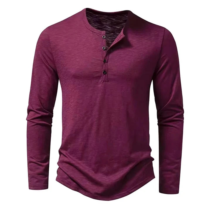 The Everyday Henley - 100% Cotton