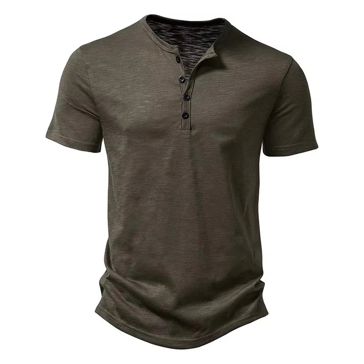 The Everyday Henley - 100% Cotton